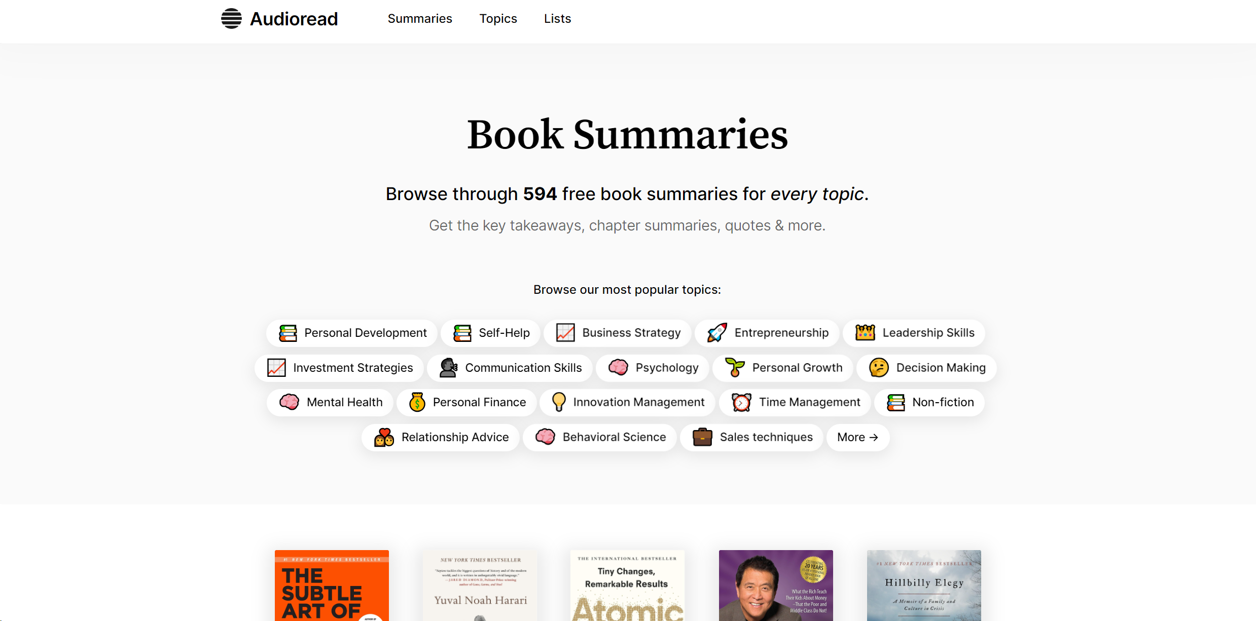 Book Summaries Book Summaries