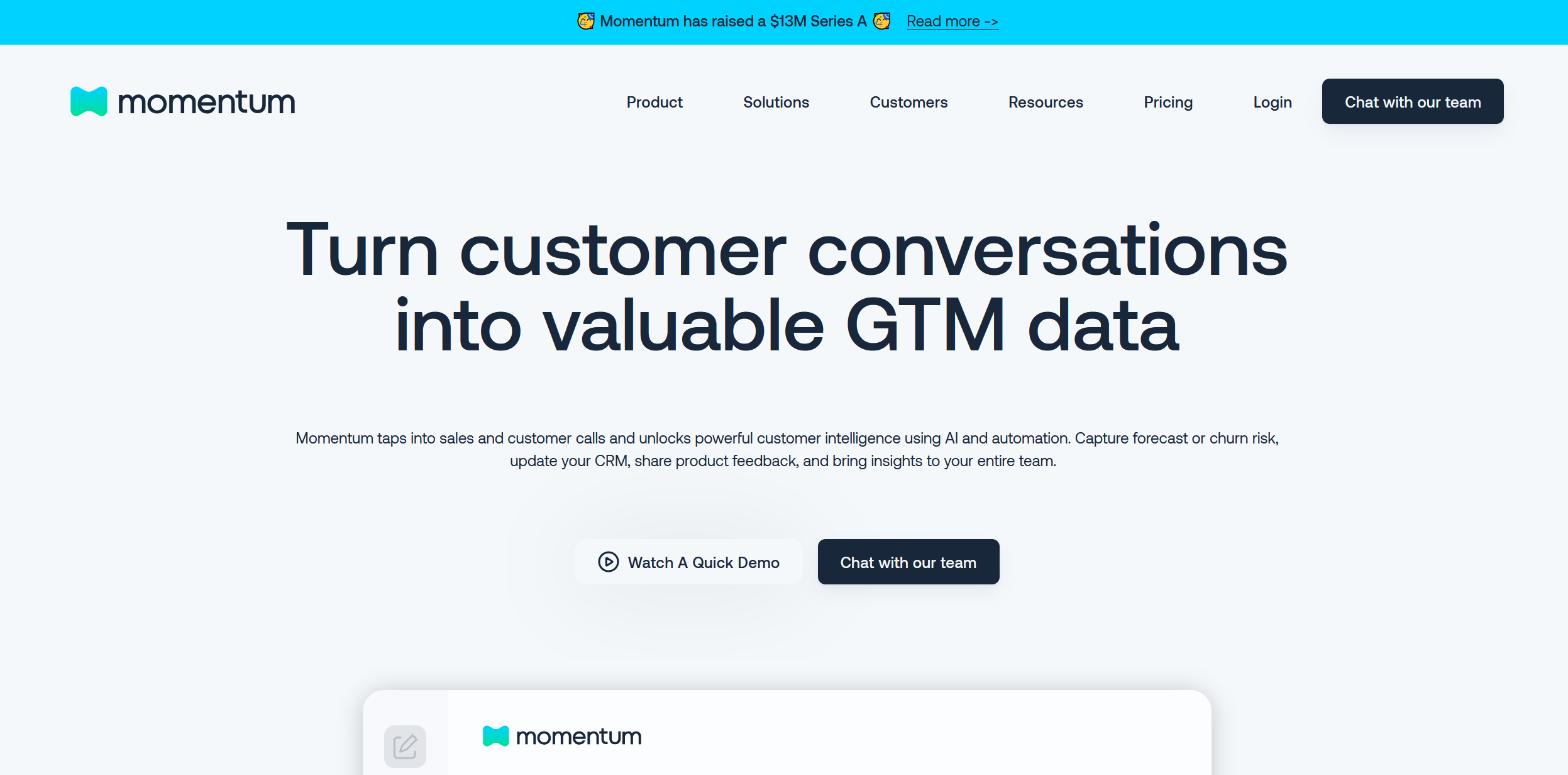 Momentum Momentum
