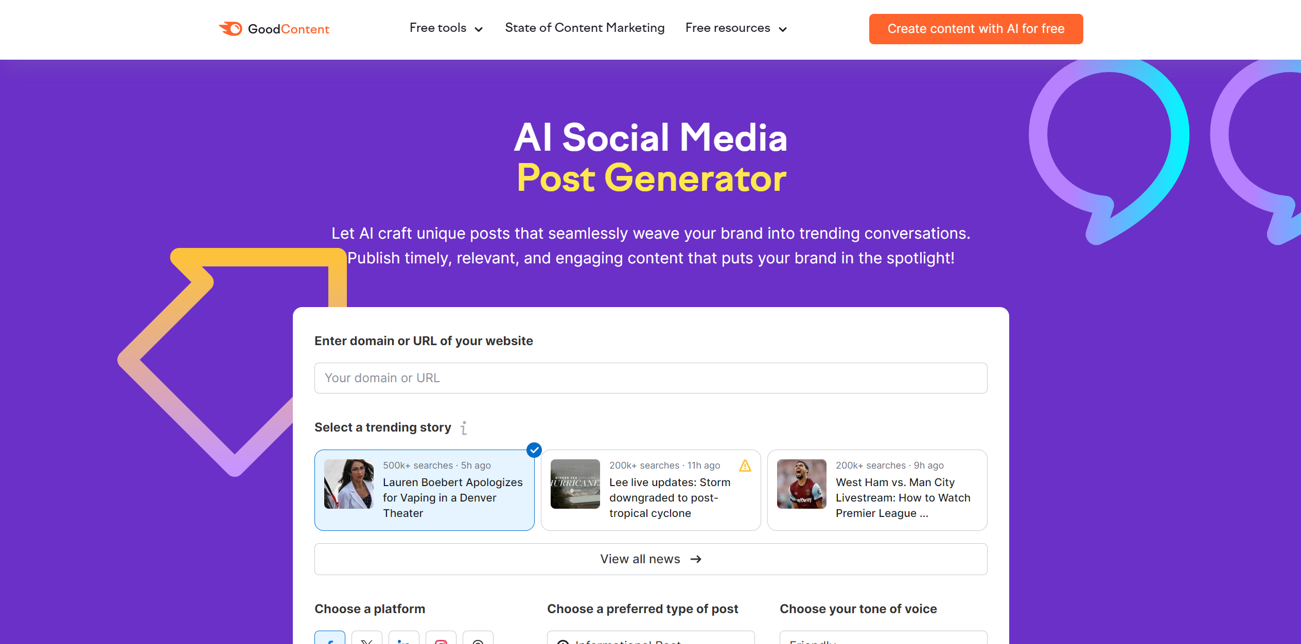 AI Social Media Post Generator AI Social Media Post Generator